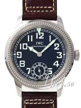 IWC Vintage Collection Pilot's Black Dial Leather IWC Vintage Collection Pilot's Black Dial Leather